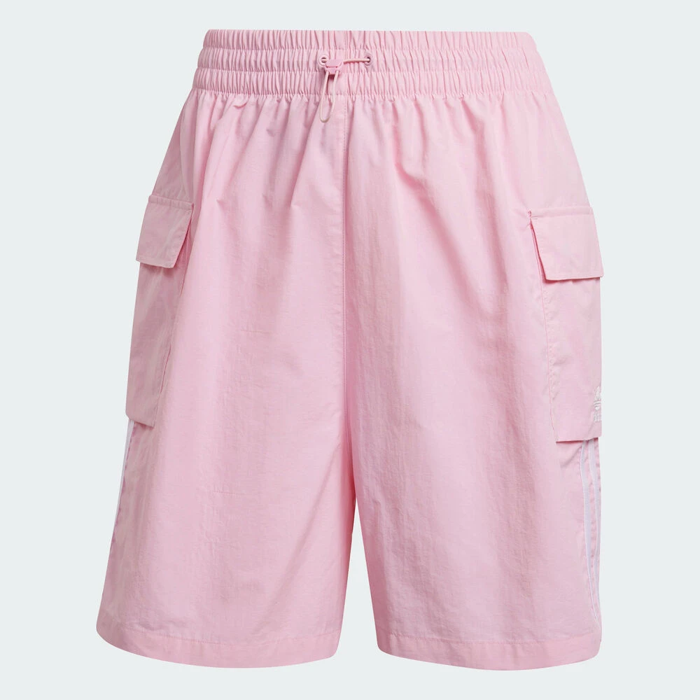 【滔搏联动】AdidasOriginals阿迪三叶草女子3SCARGO梭织短裤JH1076