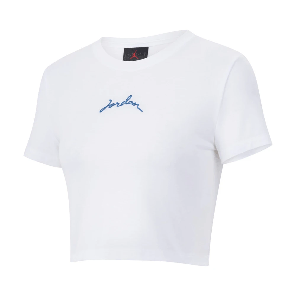 【滔搏联动】NIKE耐克女子AS W J SS GFX SLIM CROP T恤FN5721-100