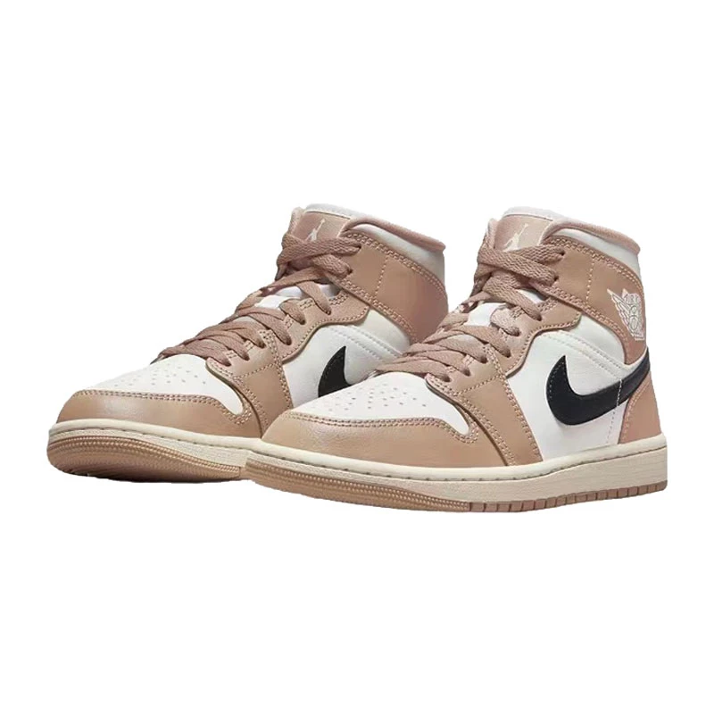 【滔搏联动】nike耐克女子WMNS AIR JORDAN 1 MID篮球鞋BQ6472-103