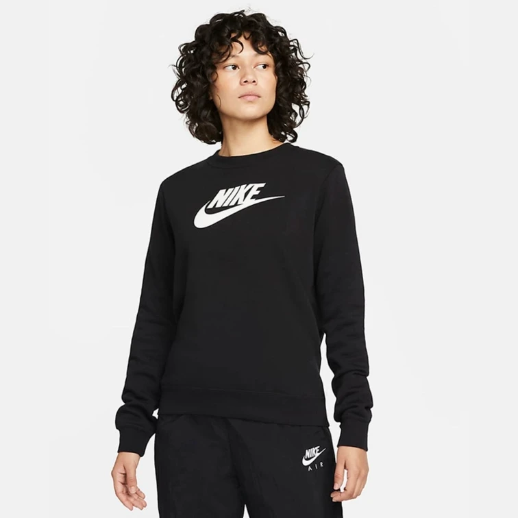 【滔搏联动】NIKE耐克女子CLUB STD CREW潮流休闲套头衫DQ5833-010