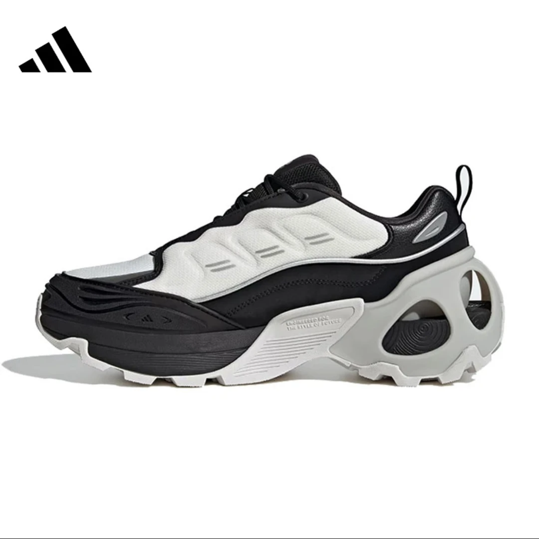 【滔搏联动】Adidas阿迪达斯Wonder Runner黑白休闲老爹鞋IH0492