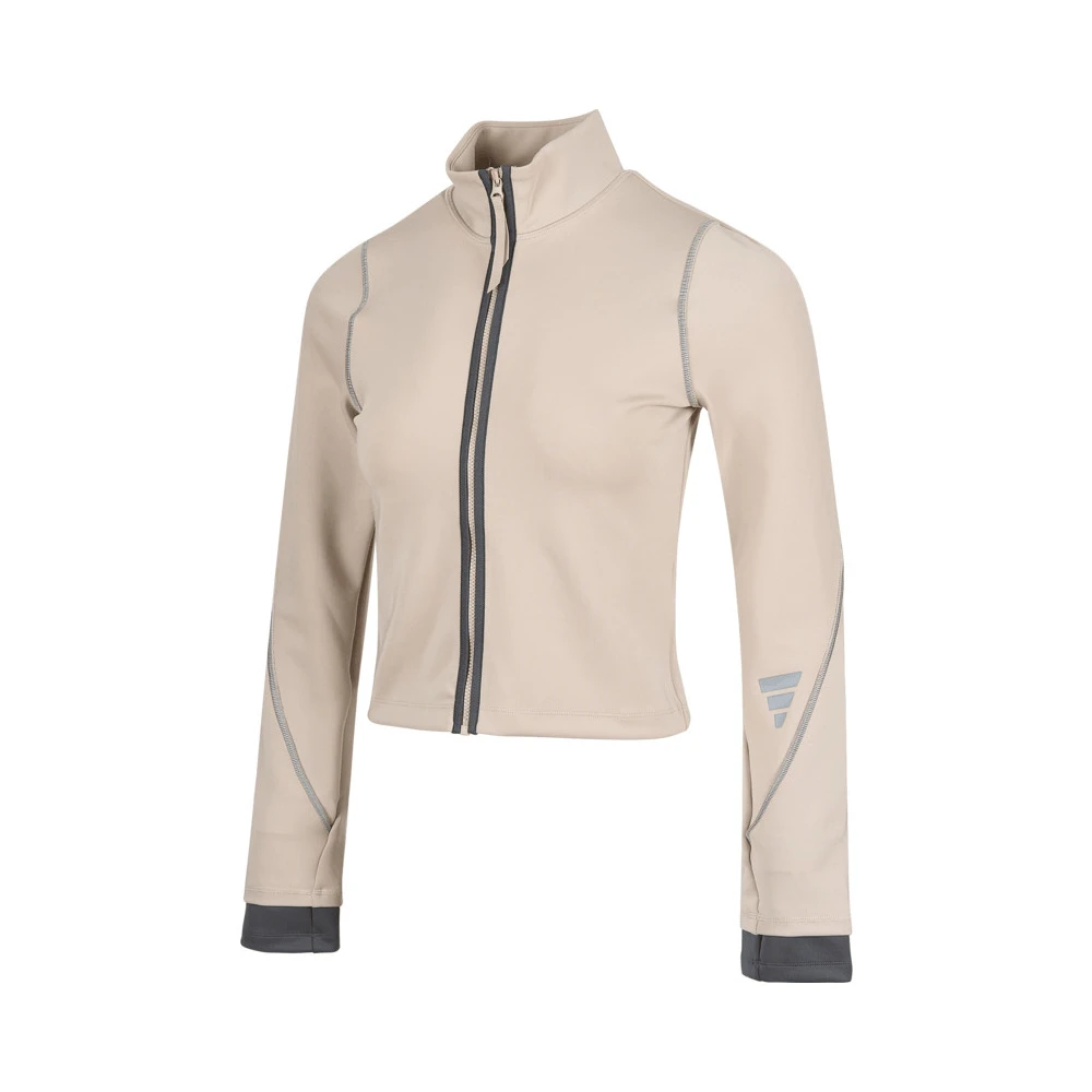 【滔搏联动】adidas阿迪达斯女子FUSTL W P SWT2针织无帽外套JM6212