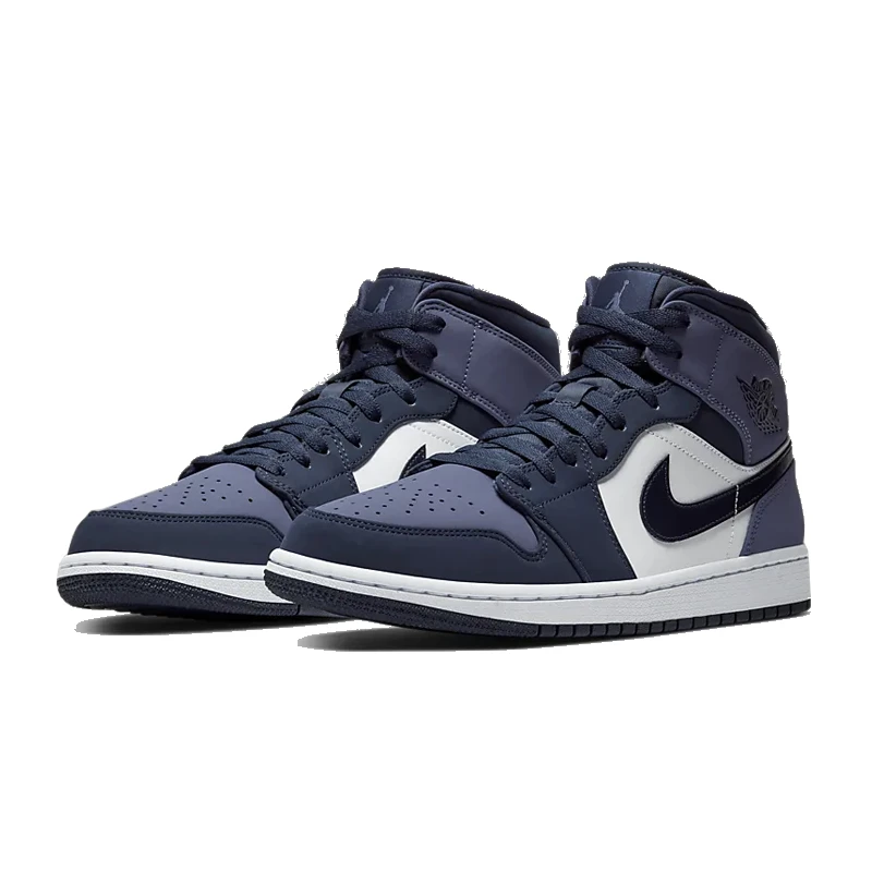 【滔搏优选】nike耐克 男子AIR JORDAN 1 MID 时尚篮球鞋554724-445