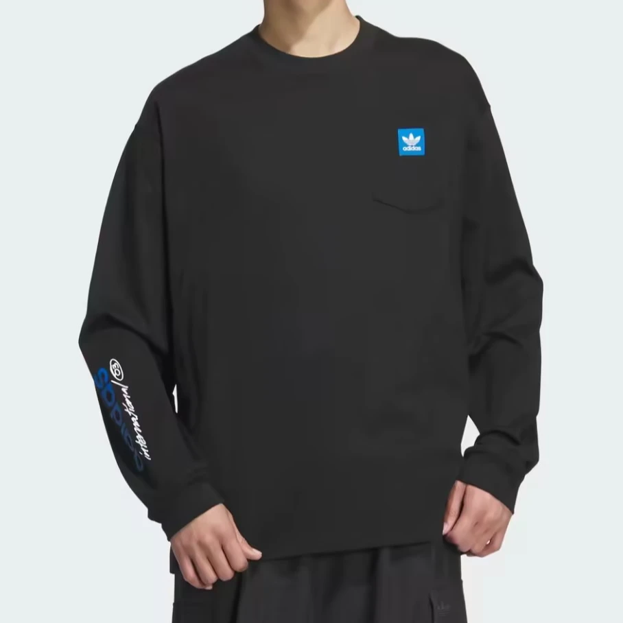 【滔搏联动】Adidas Originals阿迪三叶草男子CS TEE LS长T恤JC6834