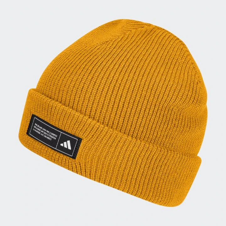 【滔搏联动】adidas阿迪达斯中性ESS BEANIE CUFF针织帽JF3163