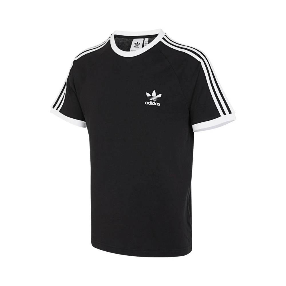 adidas originals阿迪三叶草男子 3-STRIPES TEE 圆领短T恤IA4845