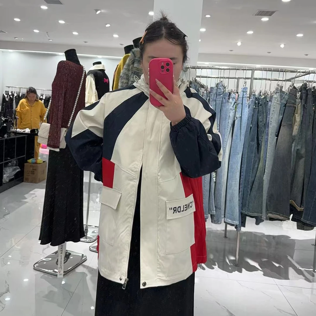 【欢姐推荐】8090新款时尚简约百搭休闲减龄气质舒适外套