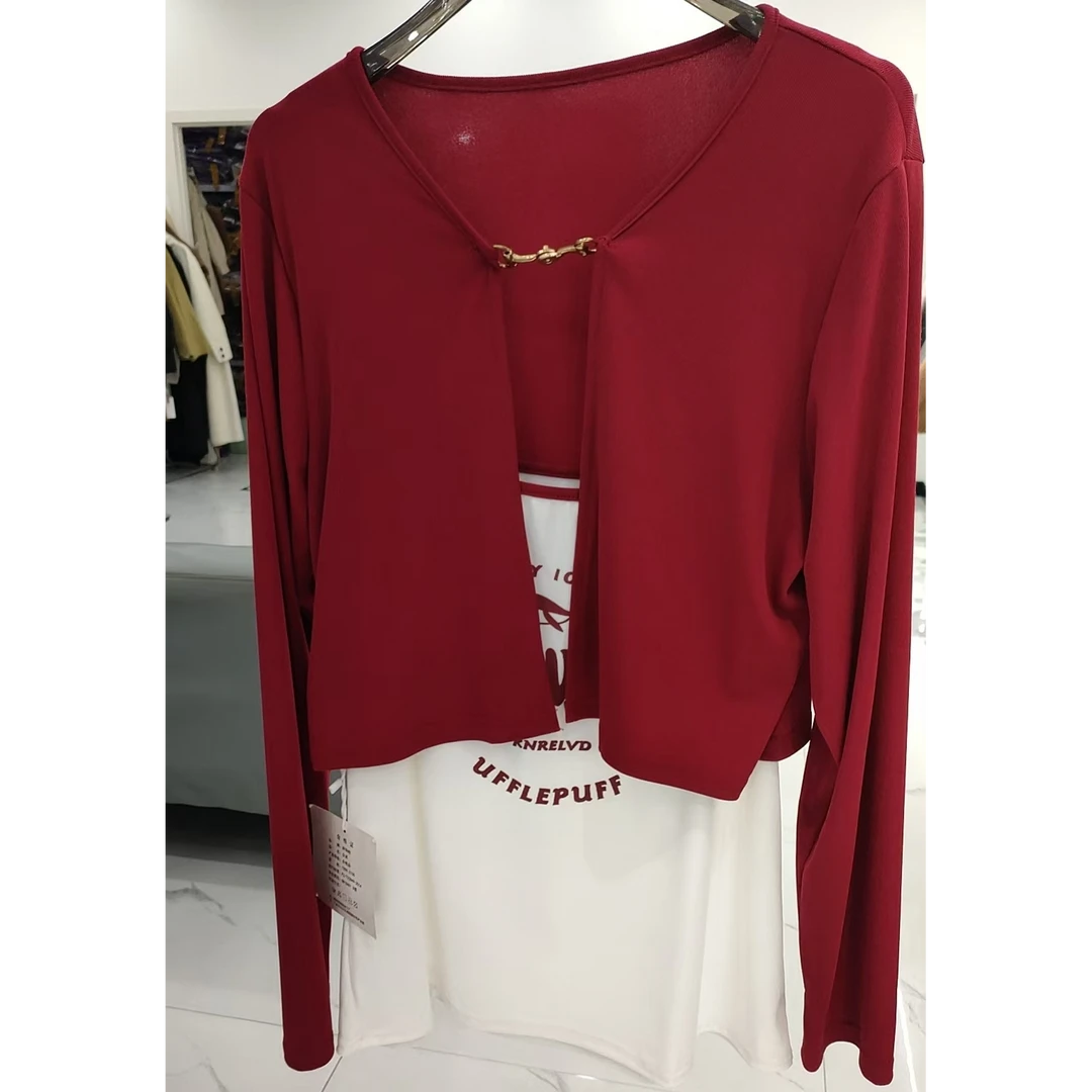 1201大码秋冬宽松T恤