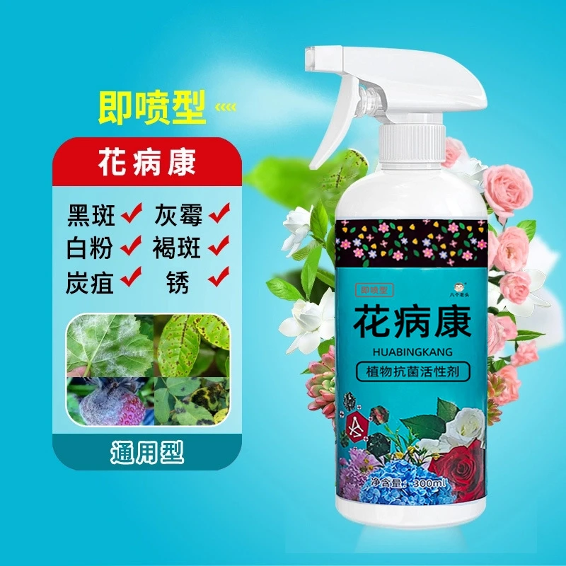 花病康杀菌剂喷雾月季兰花花卉多肉通用炭疽白粉黑斑灰霉活性剂