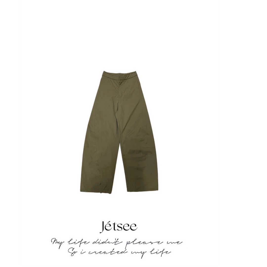 【设计联动】旋扭弯刀裤 K10303