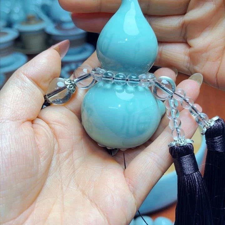 【闪购商品】汝州天青单壶单杯，手串大全