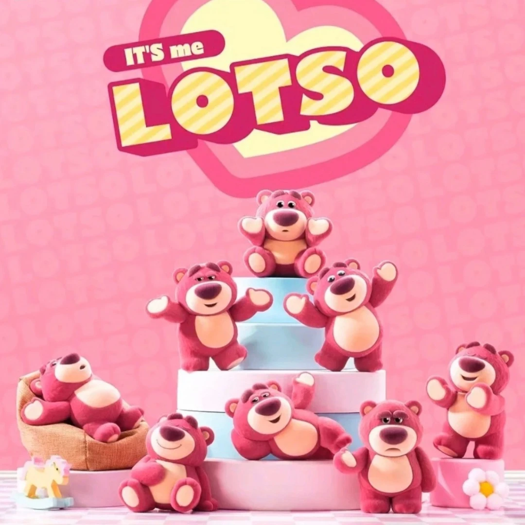 （拆盒）玩具总动员草莓熊It's me手办潮玩盲盒摆件