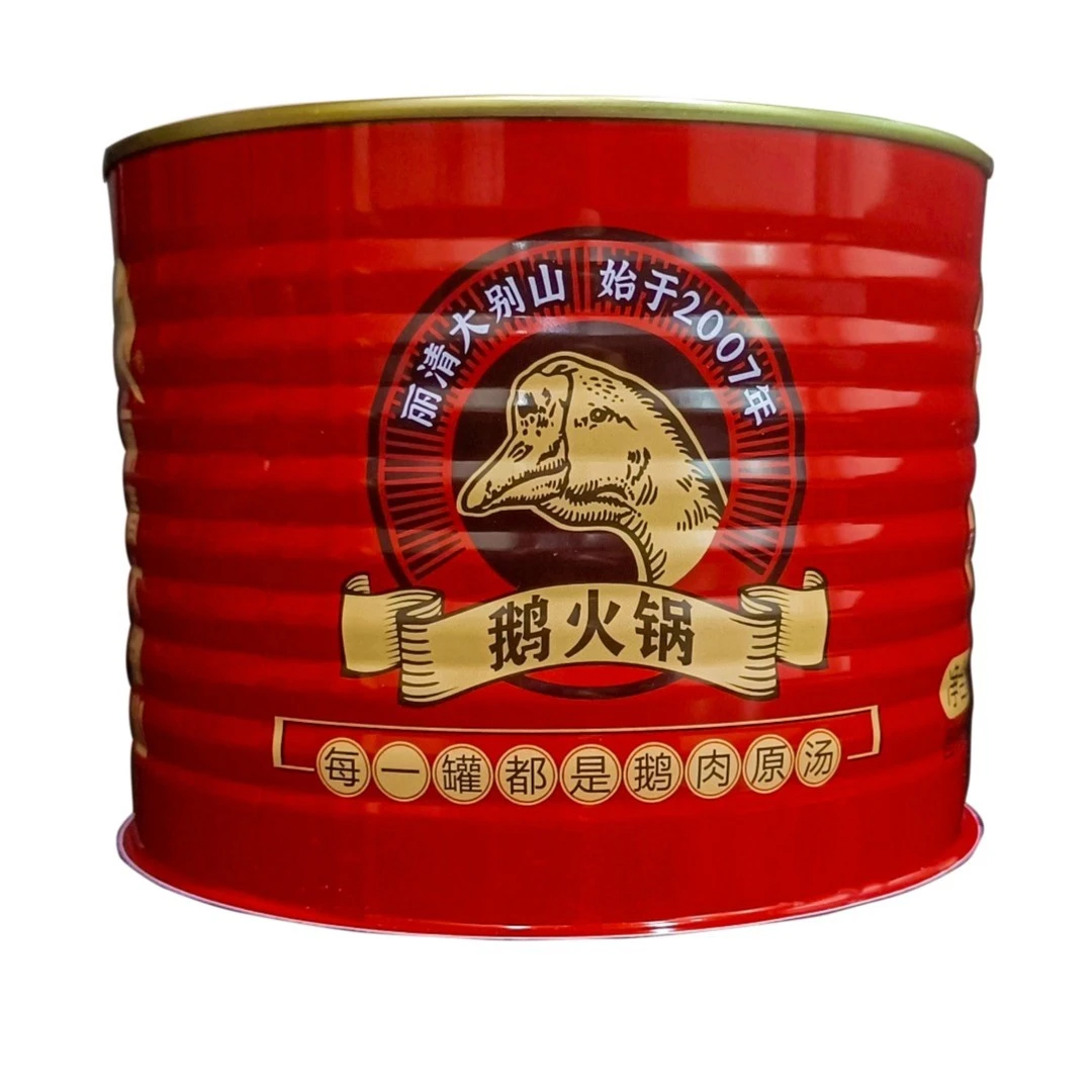 【福袋】丽清大别山鹅肉火锅1600g/罐