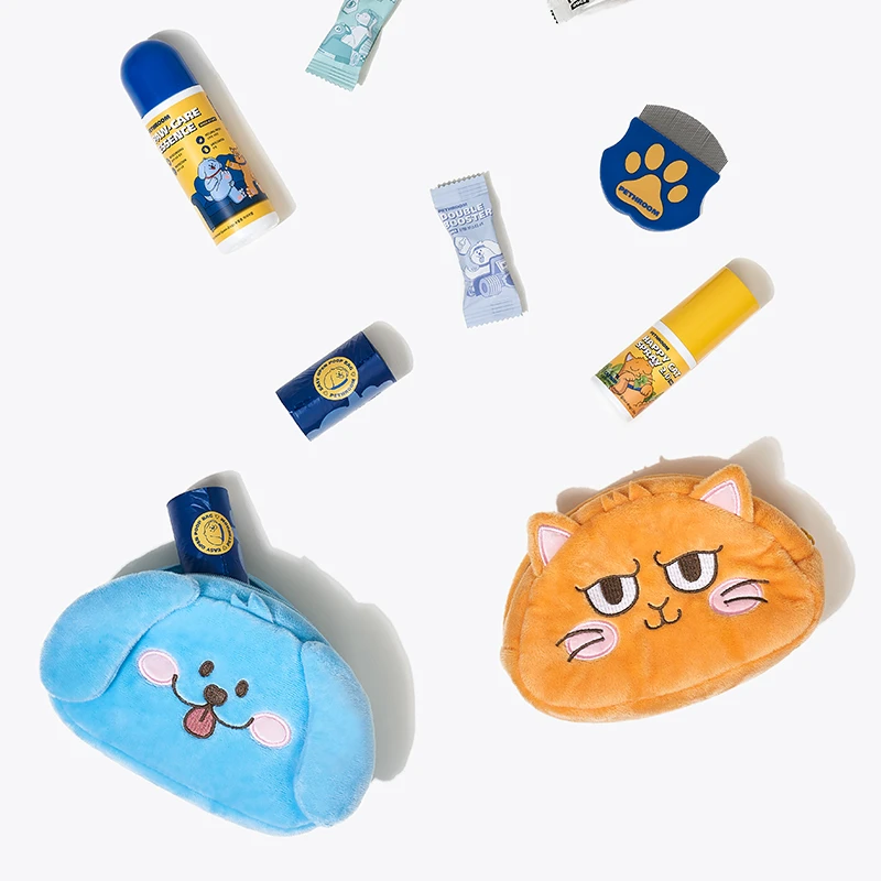 PETHROOM手拿包迷你创干燥意个性收纳包卡包萌宠玩具收纳包