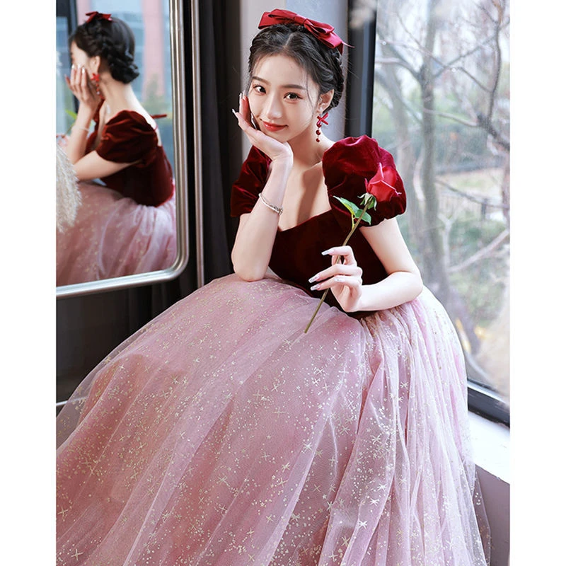 高端敬酒服新娘结婚2025新款优雅气质礼服女订婚回门答谢宴年会