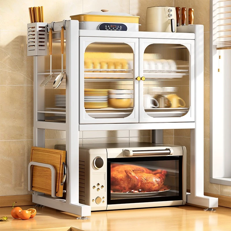 厨房置物架沥水碗架碗筷收纳盒大容量家用台面防尘放餐具碗碟柜箱