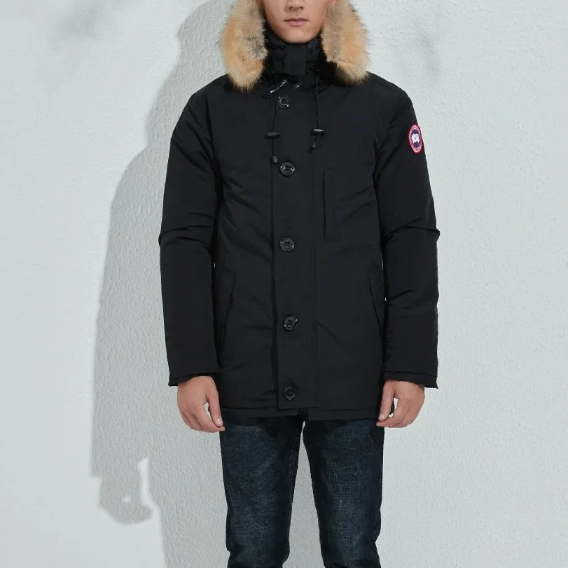 全新未使用 加拿大鹅 男士羽绒服 Mdj20057