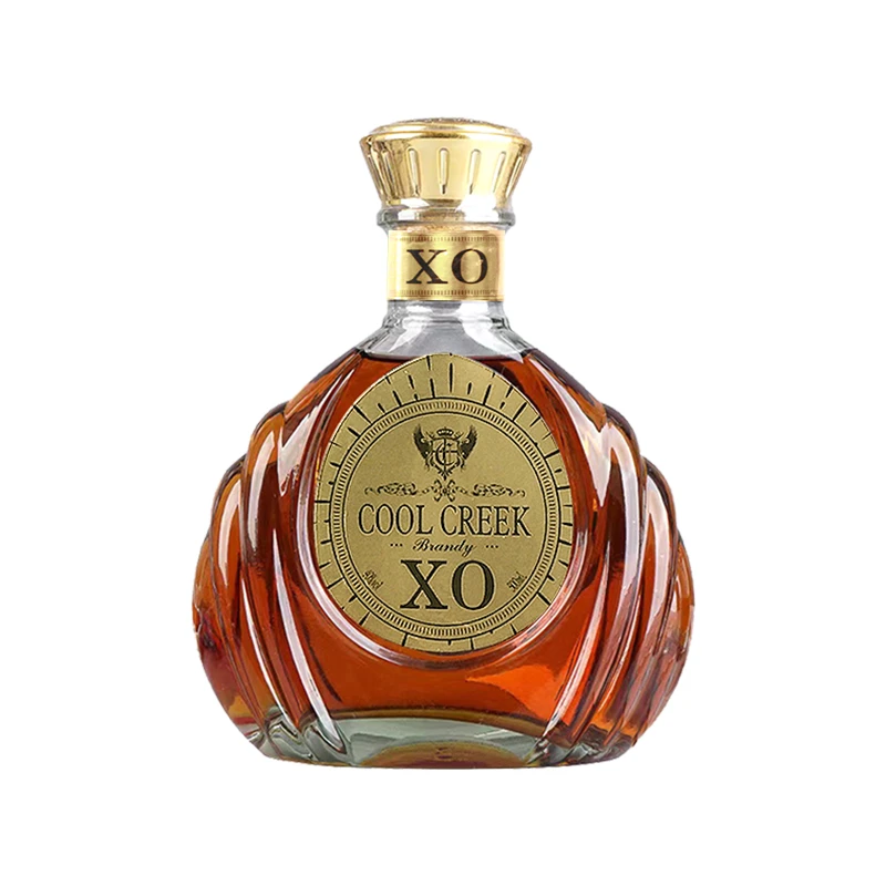 Q【酒厂推荐】酷溪XO白兰地正品保证送礼洋酒500ML厂家批发酒