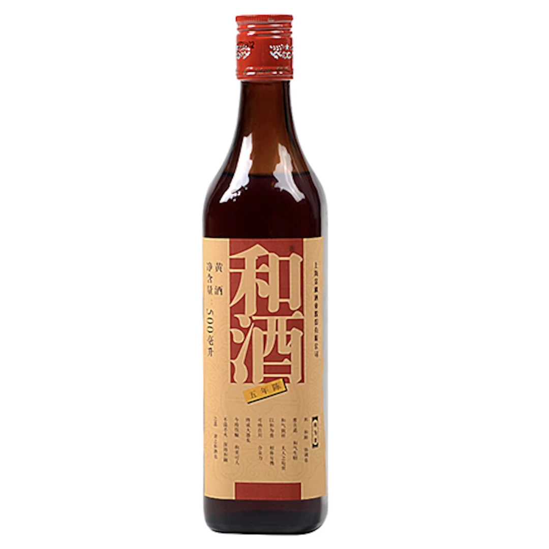 和酒五年陈上海老酒半干型黄酒500ml