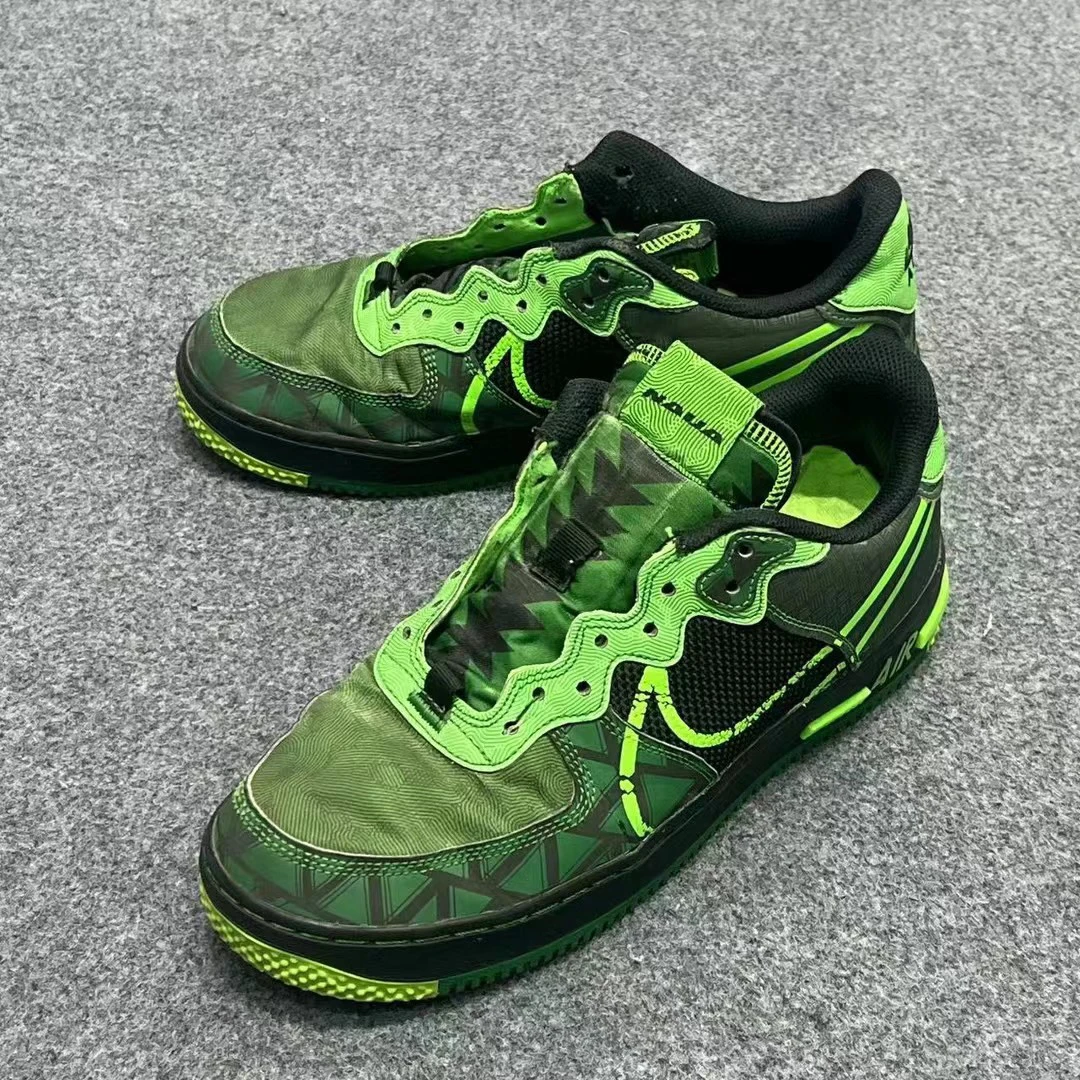 43码/NIKE AIRFORCE1松绿配色 低帮板鞋