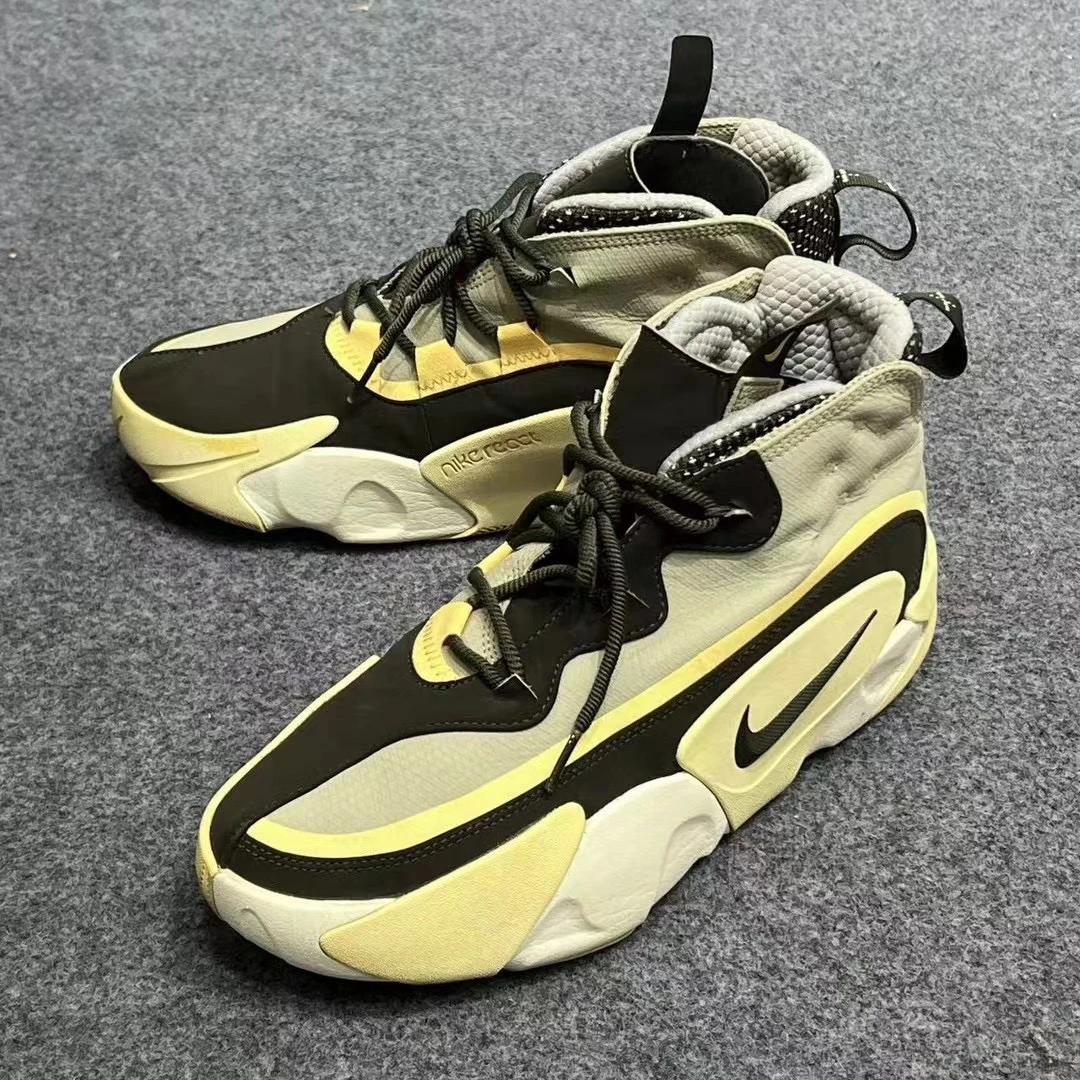 40.5码/NIKE REACT米白 实战鞋 高帮篮球鞋