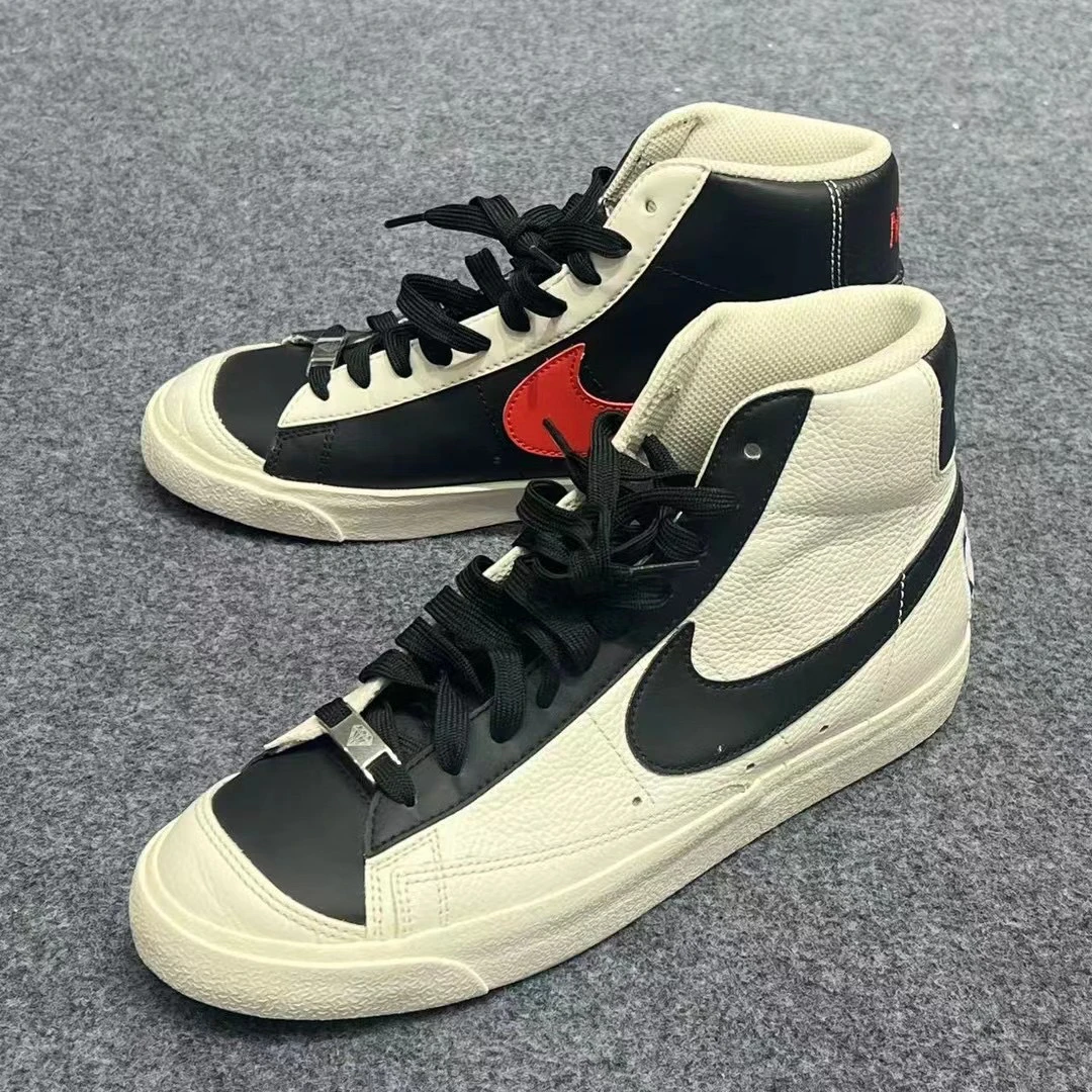 41码/NIKE BLAZER黑白 nba联名 高帮板鞋