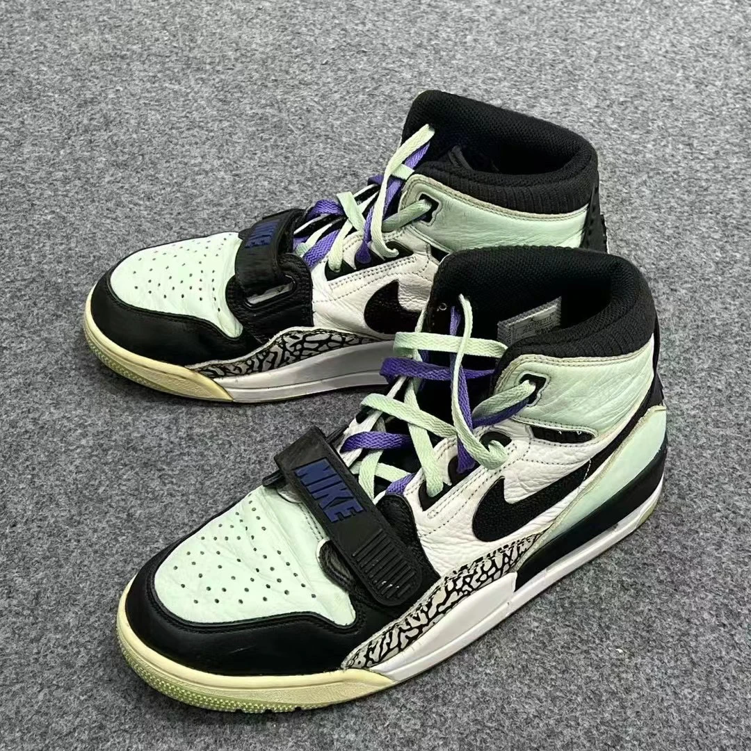 43码/NIKE AIRJORDAN312蒂夫尼配色 高帮篮球鞋