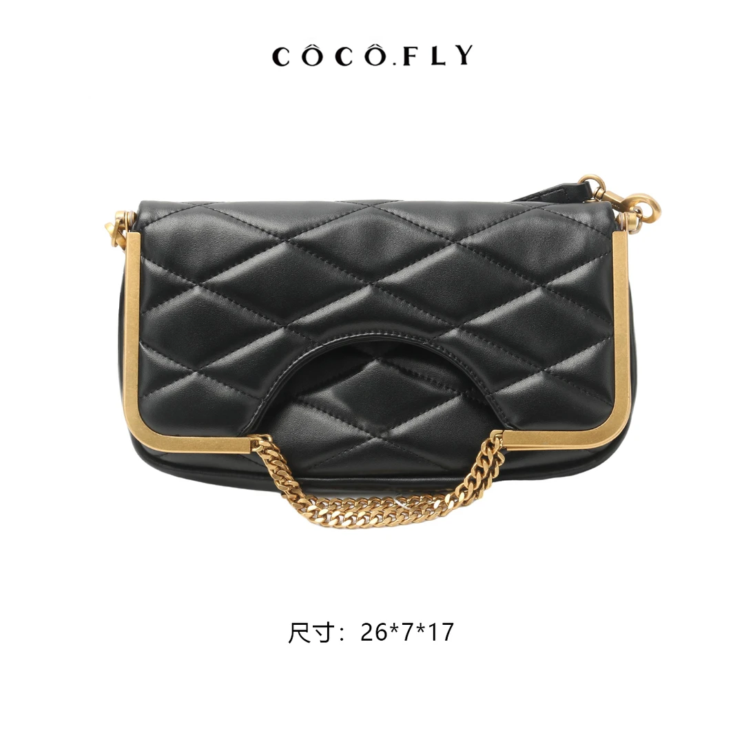 时尚女包手提单肩斜挎包WG-2050-黑色