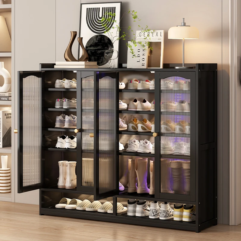 【竹山下】鞋架除臭杀菌多层家用门口鞋柜室内大容量入户门收纳柜子
