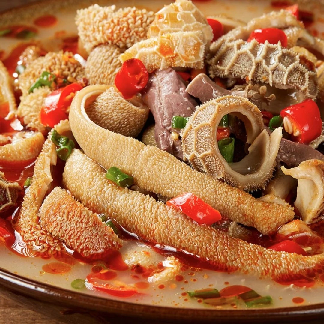 【顺丰包邮】火锅食材羊杂草原风味羊杂汤清真爆炒羊杂
