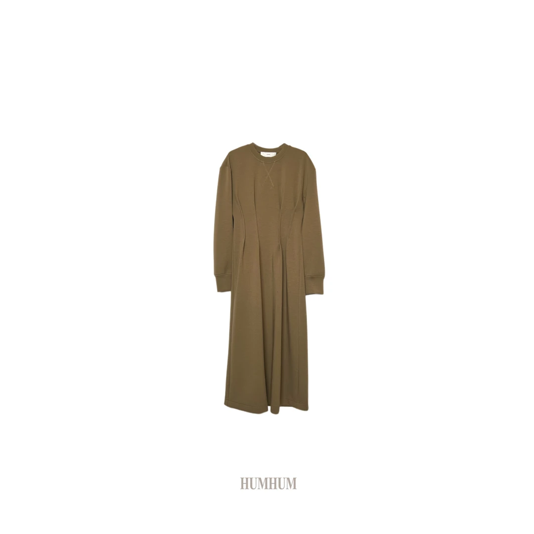 HUMHUM | 街头时装系列龙骨腰力量线条长卫衣裙