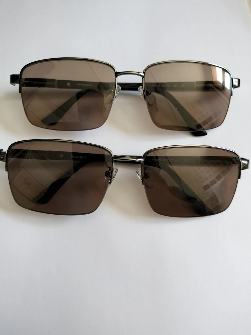 四百弯托力克半框拉丝款天然石头眼镜