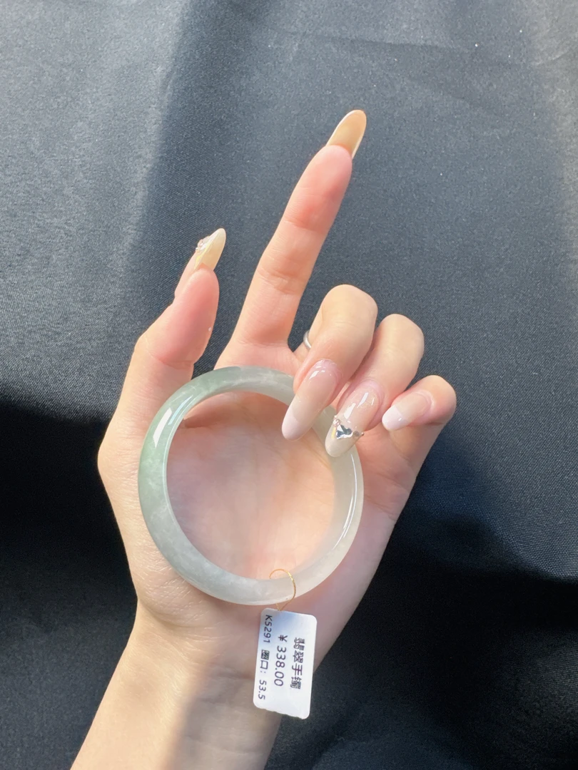 K5291-美人镯缅甸翡翠手镯