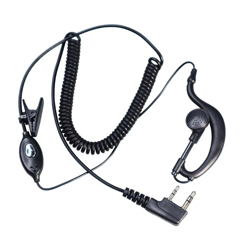 （五送二  十送五）曲线对讲机耳机耳麦通话清晰久戴不痛通用