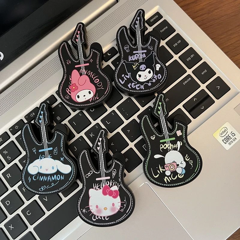 【韩匠】卡通库洛米小吉他打火机贝斯创意趣味造型防风点火器