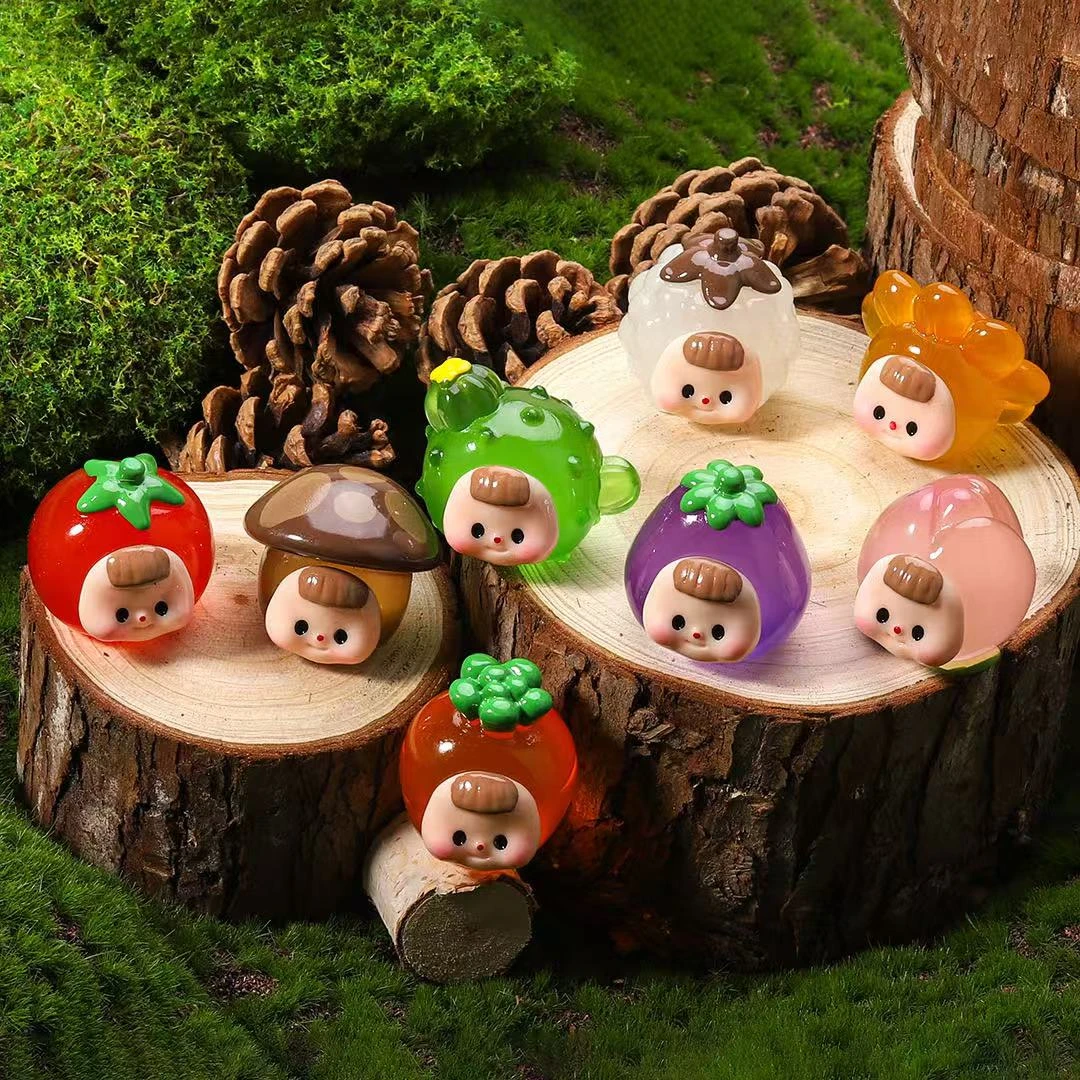 夜光大头水果多妹手工创意DIY玩具