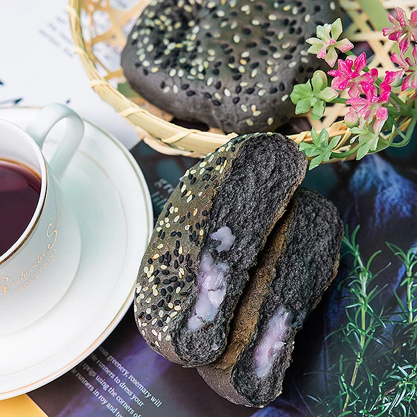 黑金餐包早餐代餐必备健康优选手工现烤制作面包休闲糕点零食爆款