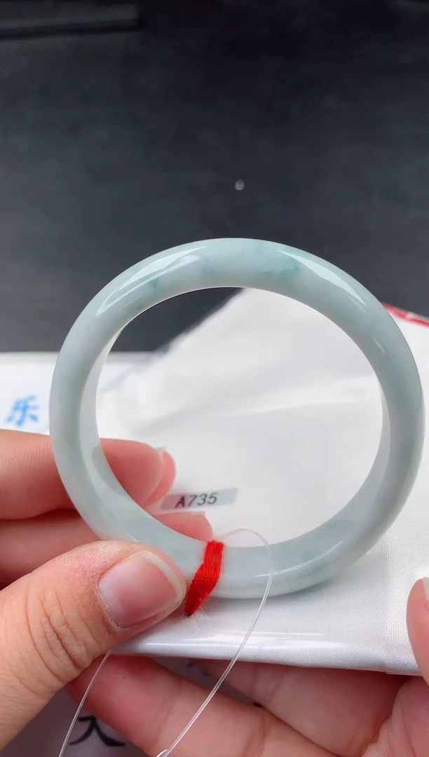【闪购商品】翡翠手镯未镶嵌正圈54