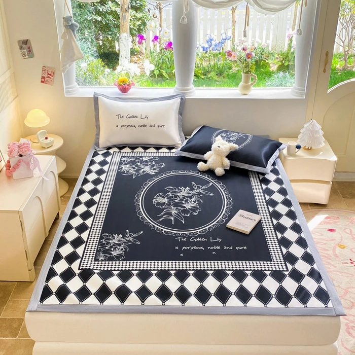 凉感卡通冰丝凉席