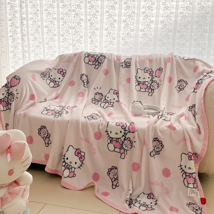 亲肤舒适三丽鸥儿童毛毯 Hellokitty