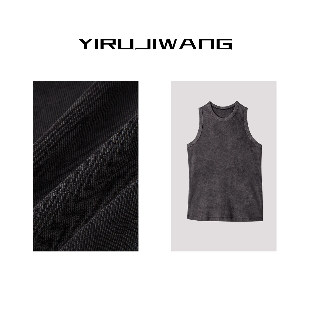 YIRUJIWANG 【梨云梦】设计师款时尚百搭显瘦修身遮副乳背心52296