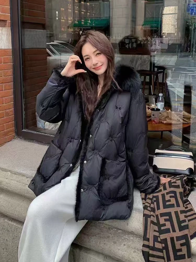 【清仓断码no退no换】新中式高品质大码羽绒服保暖舒适冬季必备