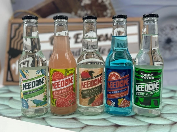 逆动NEEDONE香茅青瓜味汤力气泡水TONICONE汽水250ml/瓶
