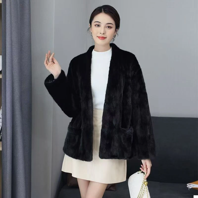 2024年新款毛一体俩面穿百搭不挑人冬季保暖外套