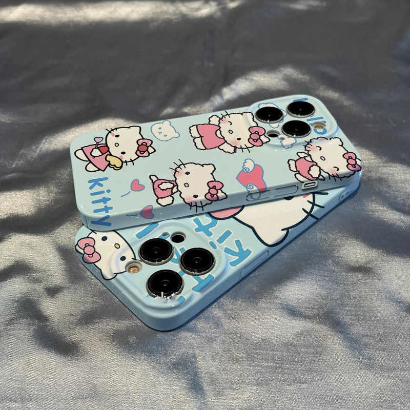 适用【苹果/华为/oppo/vivo/小米】菲林全包飞天KT猫手机硬壳创