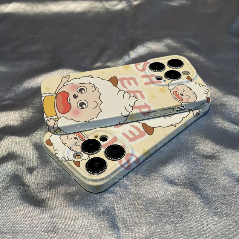 适用【苹果/华为/oppo/vivo/小米】菲林全包懒羊羊手机硬壳卡通