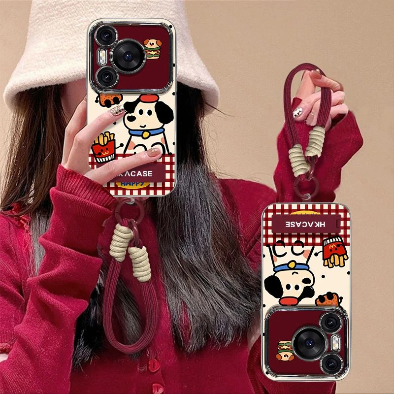 大视窗汉堡小狗适用苹果16手机壳iphone15华为oppo小米vivo防摔43