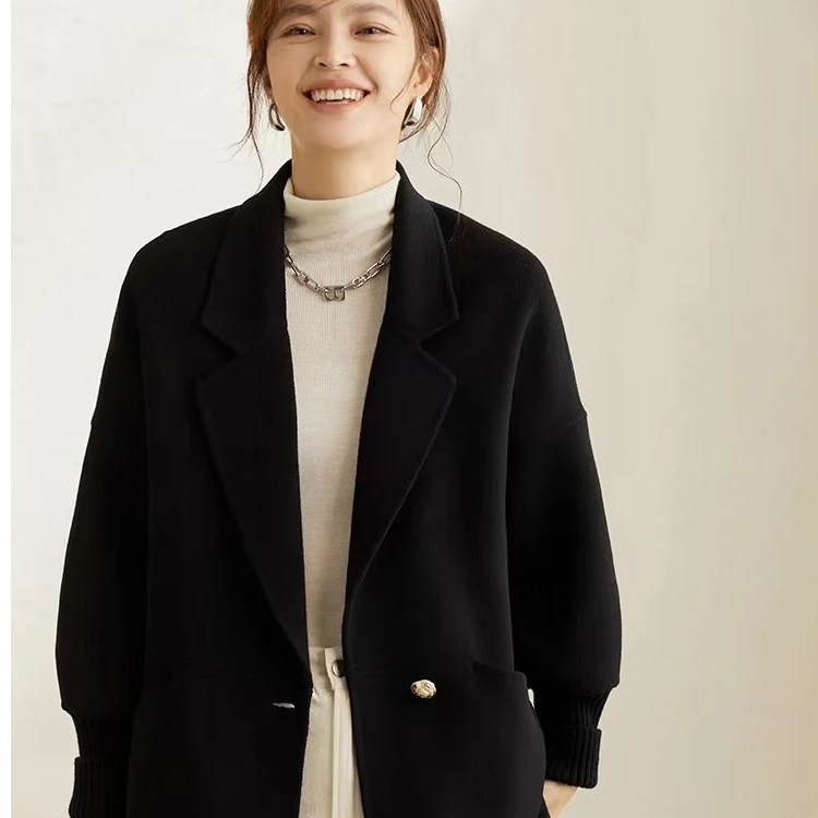 【OSM】2025冬季新款时尚休闲毛呢外套