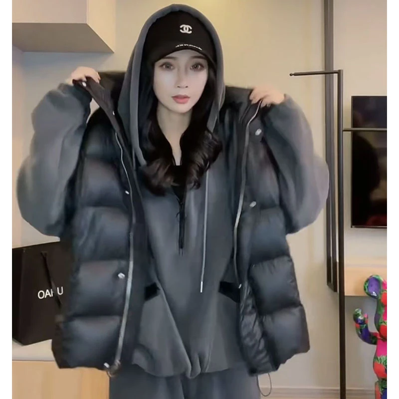 连帽马甲女外穿秋冬季韩版时尚休闲宽松大码洋气百搭坎肩背心马夹