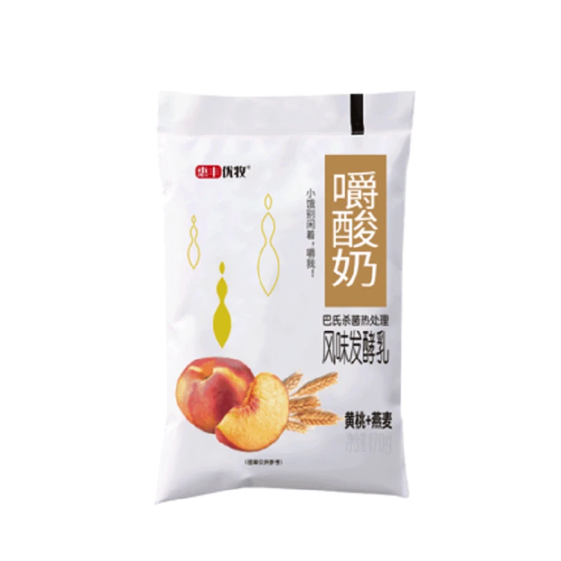 惠丰优牧嚼酸奶黄桃+燕麦170g/袋